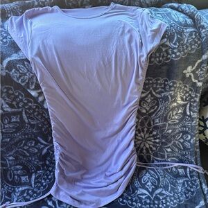 Lavender Ruched Women’s mini dress